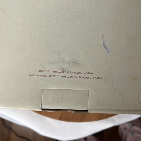 Pottery Barn Reindeer Holiday Dessert Salad Plates Dasher Dancer Prancer VTG - Picture 2 of 11